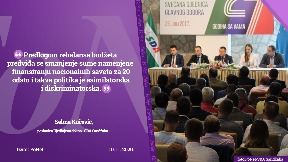 Manje novca manjinama